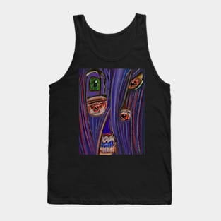 Lost in the Wall (dark) by Paul Tinklin Tank Top